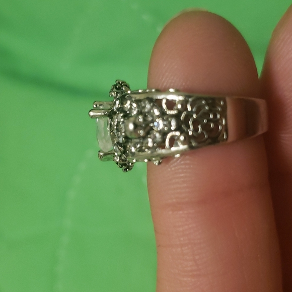 925 silver Gothic Skull ring - Picture 1 of 8